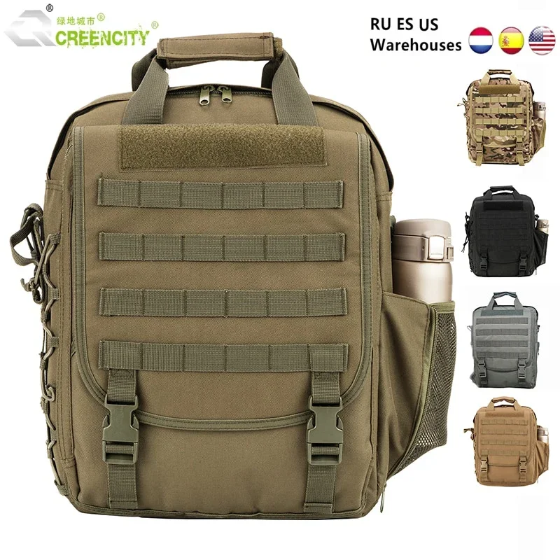 

Men's Camouflage Backpack Green Molle Tactical Bag Hiking And Camping Backpacks Large Capacity Outdoor Sports Backpacks