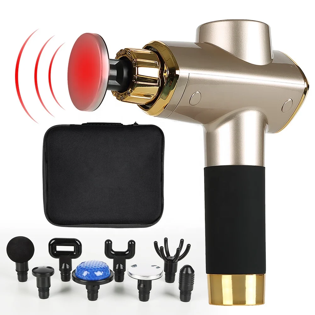 Factory Customized Deep Tissue Electric Gun Massager Heating and Cold Massage Gun Professional Health Care Products Fascia Gun - view 5