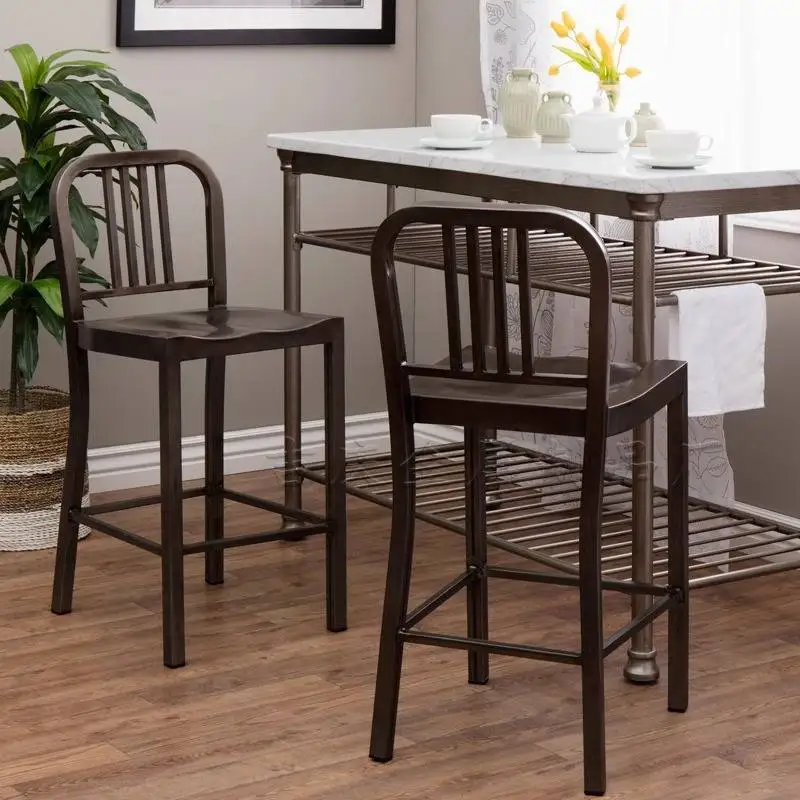 

Yellow Minimalist Club Furniture Indusrial Metal Ergonomic Barstools Bar Chair Office High Nordic Taburetes De Club Furniture