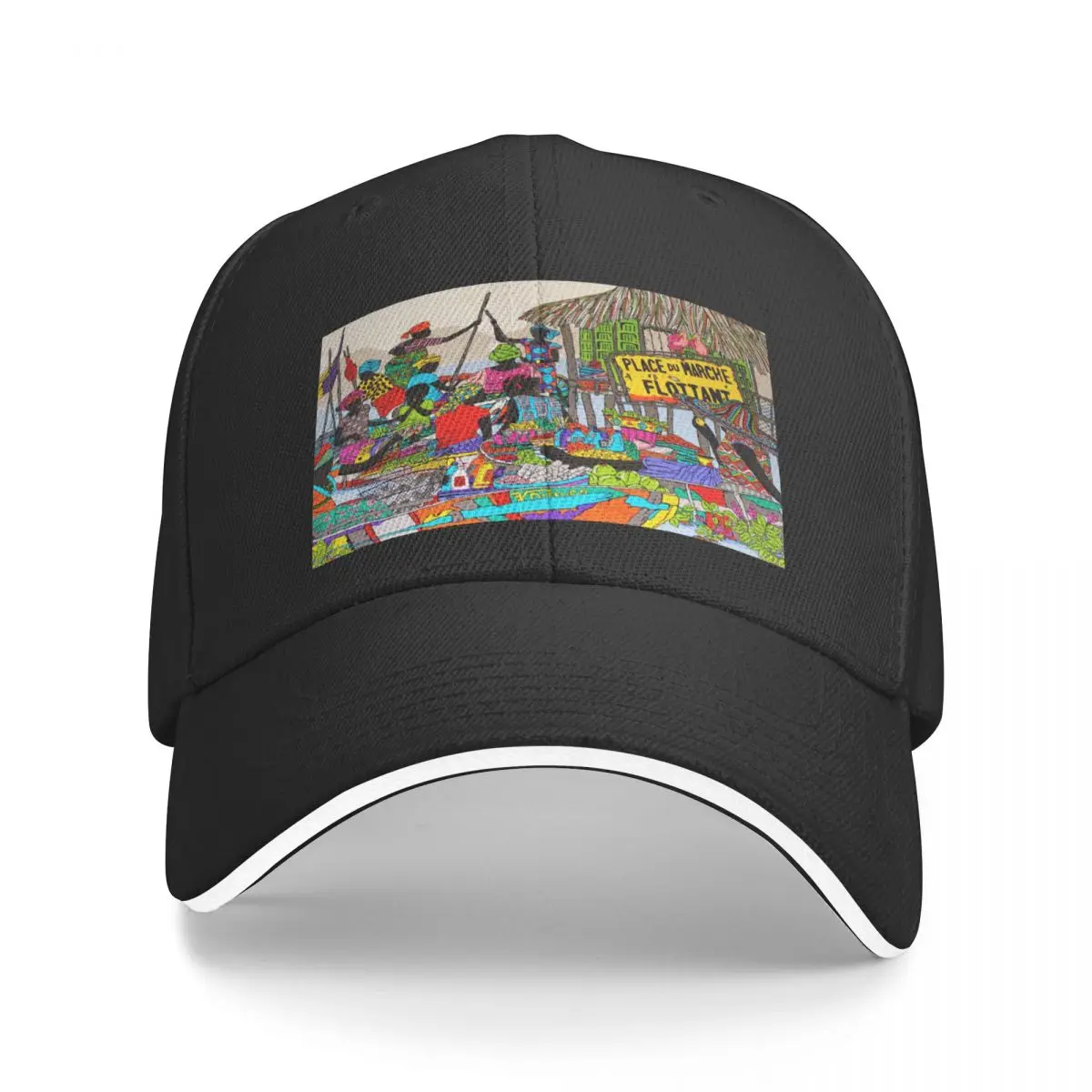 My floating market Baseball Cap Anime Hat birthday Women's Hats Men's