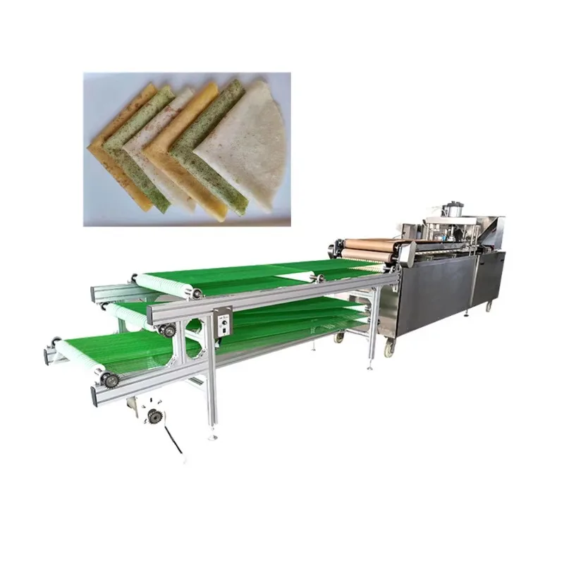 Easy Operation Lavash Roti Flatbread Press Tortilla Making Machine Mexican Tortillas Tacos Burrito Wrap Maker Customized