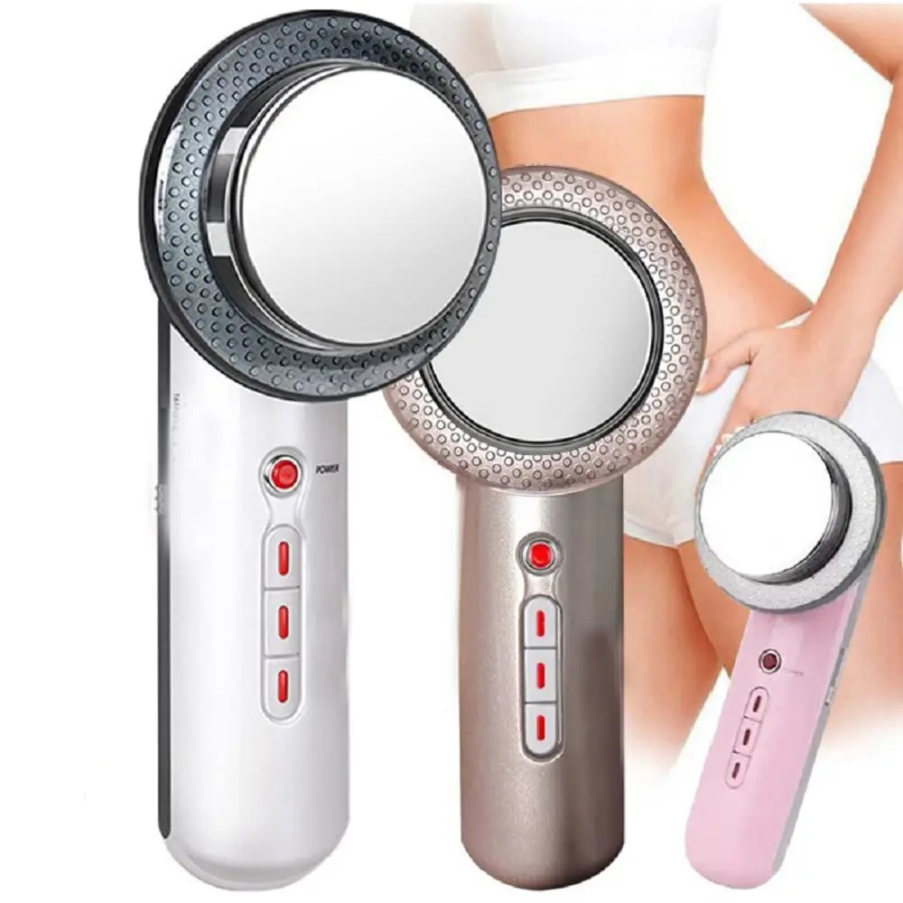 3 in 1 Slimming Beauty Apparatus EMS Infrared Ultrasonic Massager Slimming Fat Burning Facial Lifting Fat Burning Machine