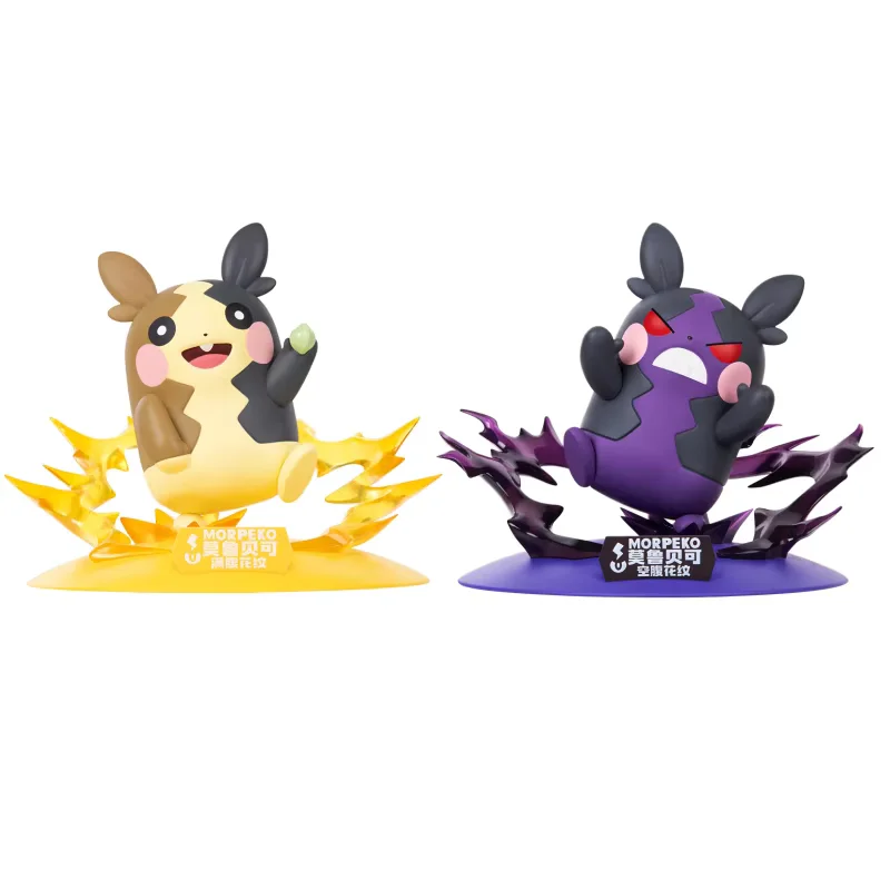 ポケモンアニメフルベリーモードとモルペコハンガーモードアクションフィギュアコレクション装​​飾品おもちゃ誕生日プレゼント