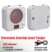 Electronic Scoring Laser Target Color Sensitive Infrared Induction Shooting Practice with Sound Effects Training Toy Equipment