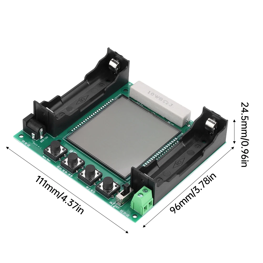 XH-M240 XH-M239 18650 Lithium Battery Capacity Tester MaH MwH Digital Discharge Electronic Load Battery Monitor Dropship