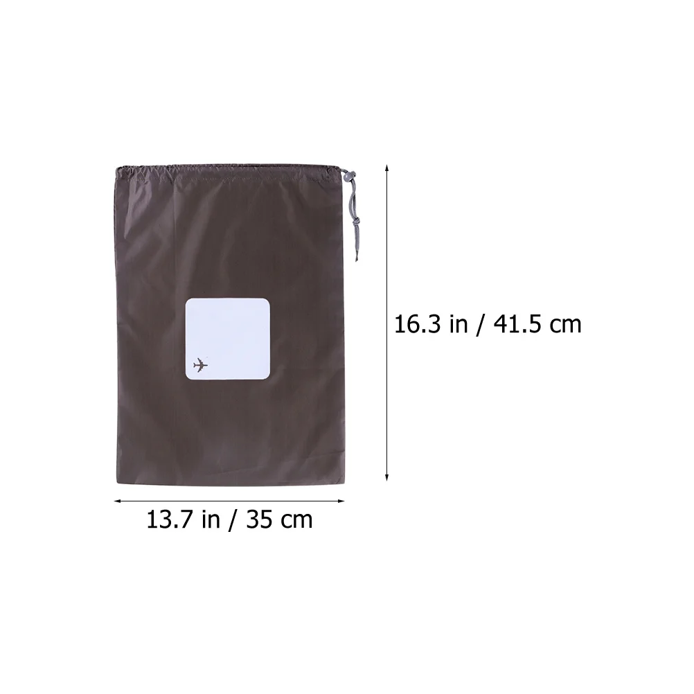 8 قطع من أكياس تخزين برباط من النايلون لتنظيم السفر لأساسيات غسل الملابس، خفيفة الوزن ومحمولة ومتعددة الوظائف #6