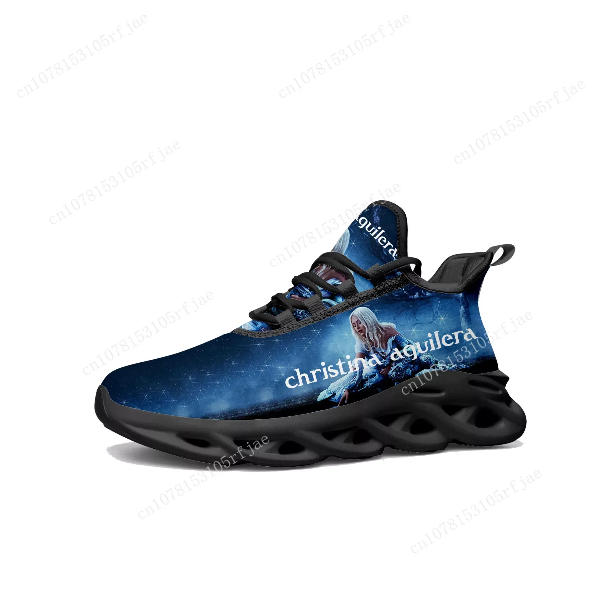 

Christina Aguilera Flats Sneakers Mens Womens Sports Running Shoes High Quality Sneaker Lace Up Mesh Footwear Tailor-made Shoe