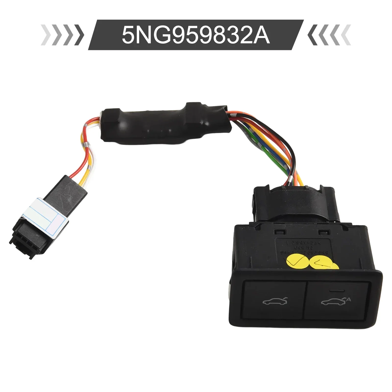 

Rear Electric Trunk Lid Lock Switch Push Button Suitable for MK2 Vehicles from 2017 to 2020 OEM Number 5NG959832A
