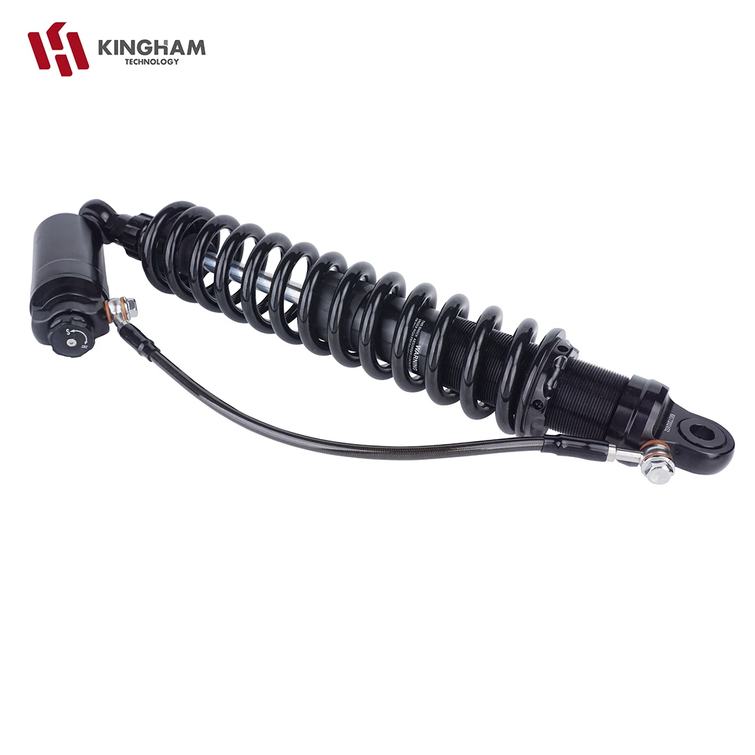 Kingham Rear Shock Absorbers for All Terrain Vehicles High Quality UTV Spare Parts Adjustable Suspension Motorcycle Parts Wholes