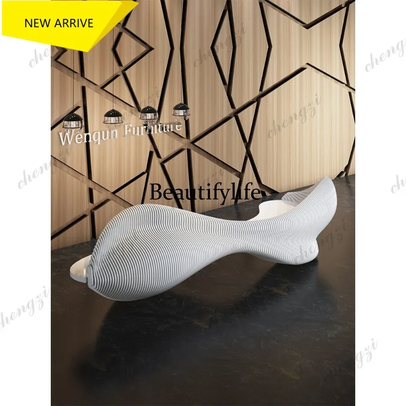 L181 Simple modern fashion paint special-shaped reception desk bar checkout page welcome desk