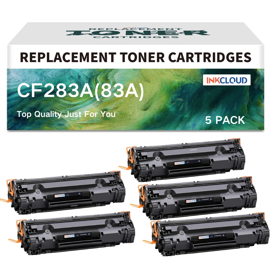 

INKCLOUD 83A CF283A Replacement for HP 83A CF283A 83X CF283X for HP Laserjet Pro MFP M125nw M201dw M225dw M255dn M201n