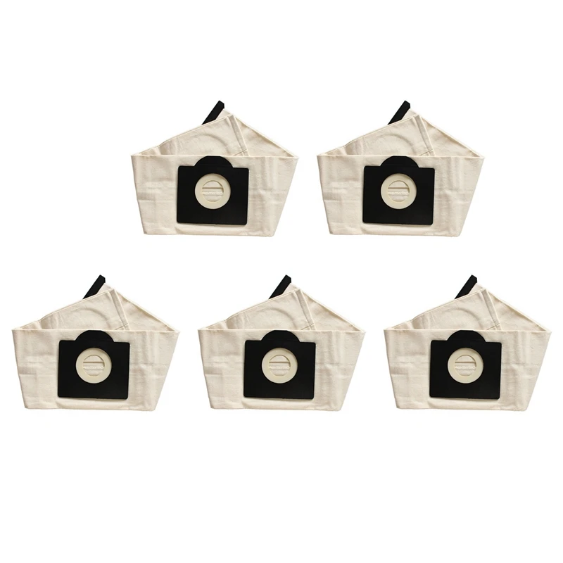 

X17A 2025 NEW-5X Washable Filter Bags For Karcher WD3 Premiu Vacuum Cleaner Bag Proscenic Vacuum Part