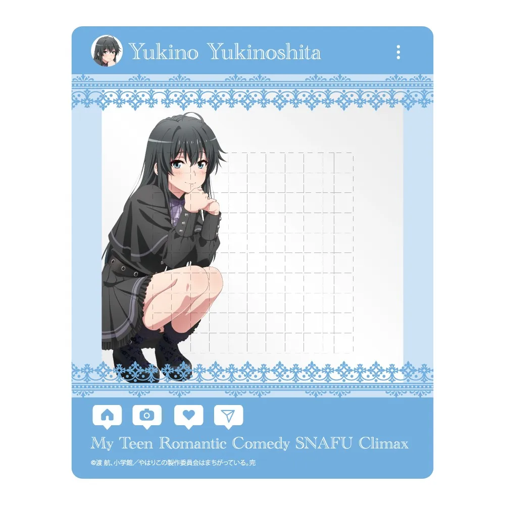 Gioco Yui Yuigahama Yukino Yukinoshita Acrilico Stand Figura Bambola Anime Iroha Isshiki Portachiavi Cosplay Giocattolo per il Regalo