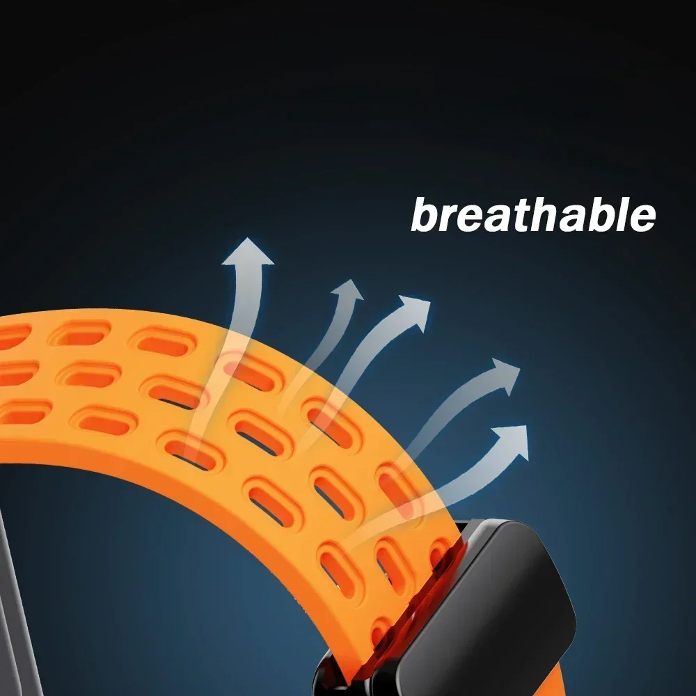 Xiaomi Mi Band 9 ブレスレット/スマートバンド 8 ストラップ交換用磁気バンド男性女性スポーツシリコンリストバンド Mi Band 9 用