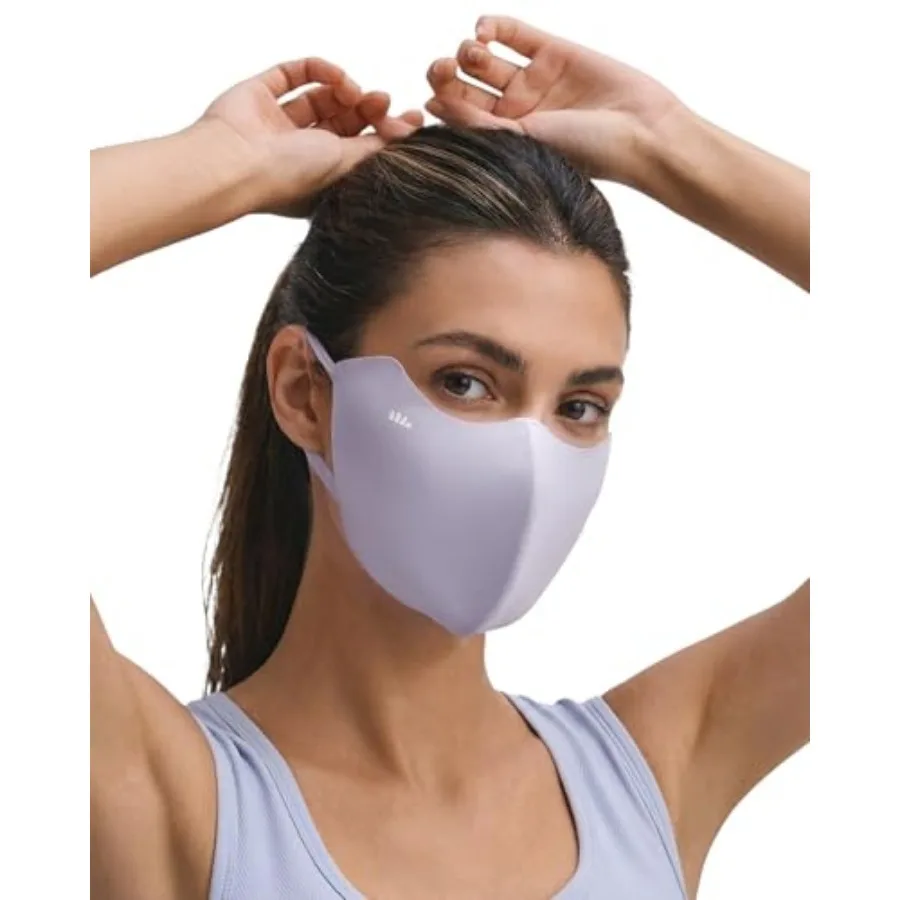 BENEUNDER - Protector Solar Facial Completo para Mujer, Protección para el Contorno de Ojos, UPF 50+, Transpirable, Estructura 3D, para Actividades al Aire Libre