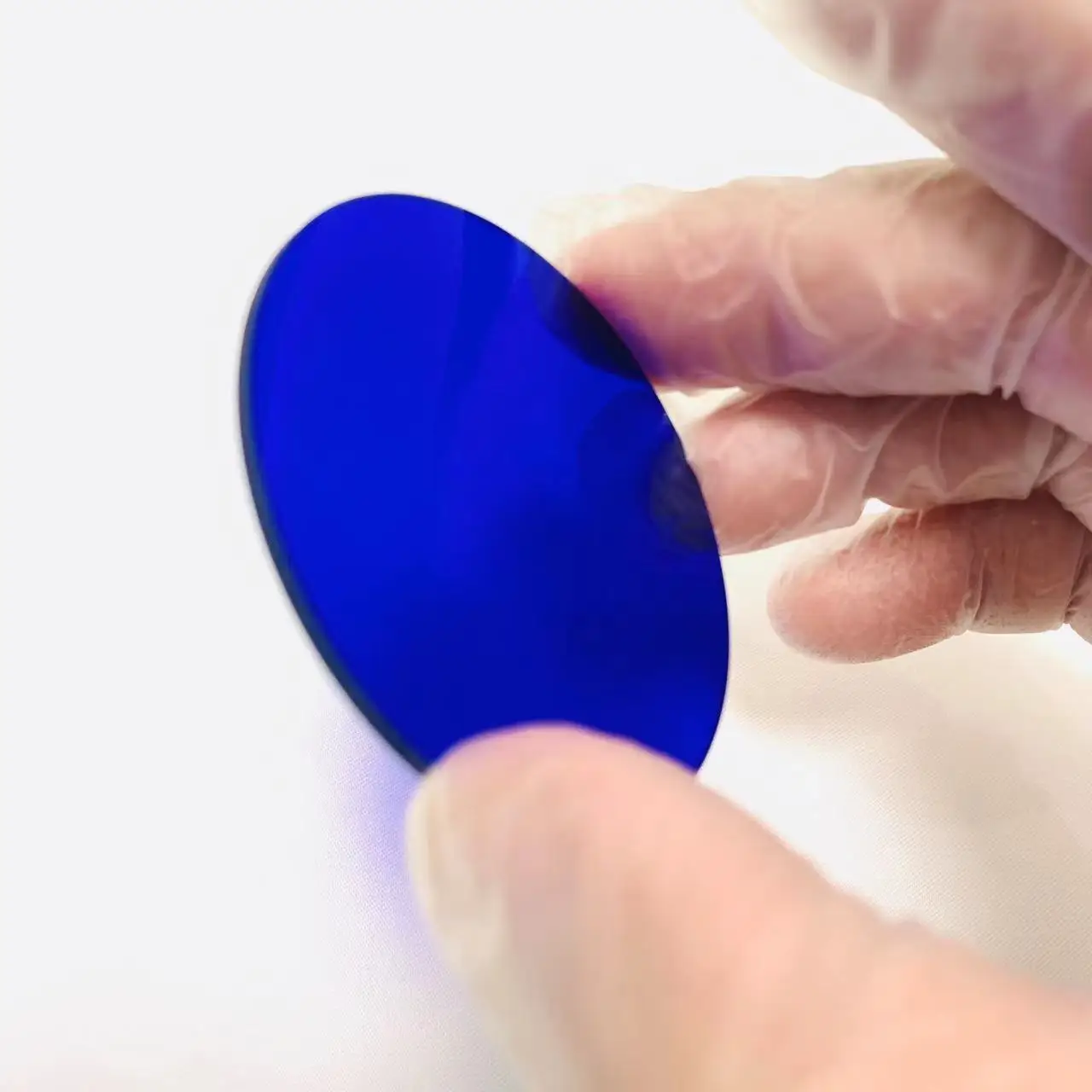 

2 шт., общий размер, диаметр 49,5 мм и толщина 2 мм, синий ИК-фильтр, стекло оптического фильтра QB24