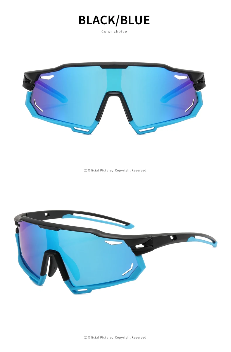 9932 New Outdoor Sports Color Changing Glasses Men's And Women's Sunglasses Polarized Sunglasses Cycling Wholesale image 5