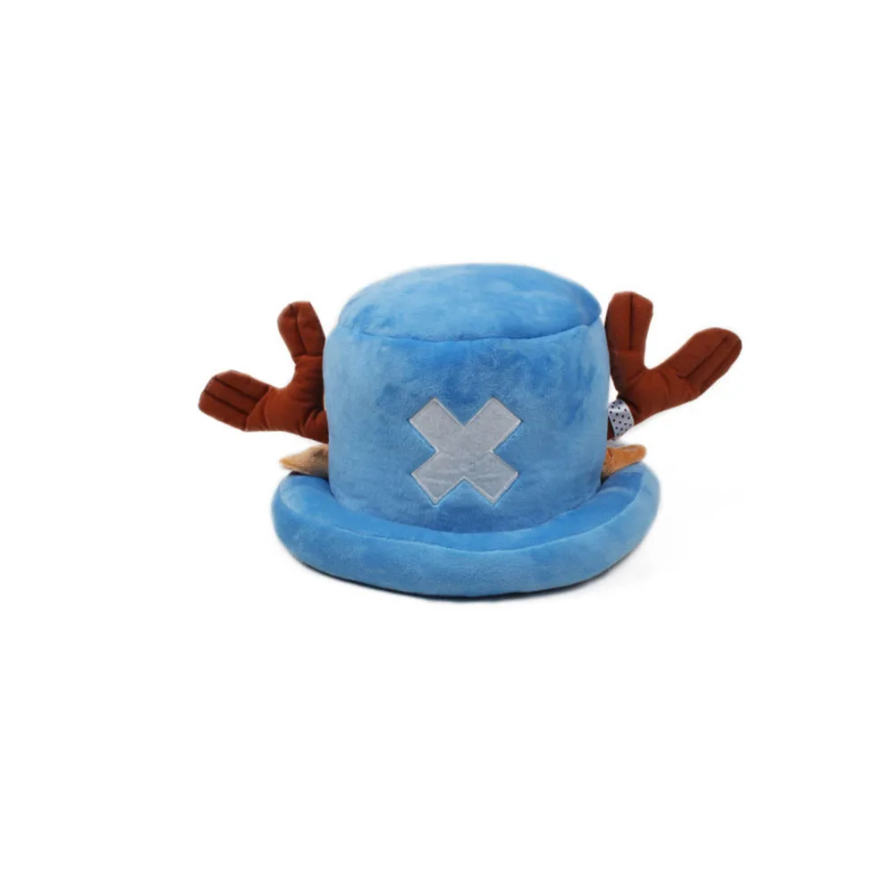 Kawaii Chopper Hüte One Piece Anime Plüsch Hut Warme Winter Kappe Cosplay Requisiten für Frau Mann Geschenke Mode Zubehör