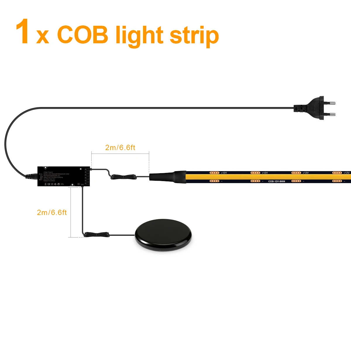 1-10Pcs Gruppen Cob LED Streifen Licht Schwarz PCB Hand Sweep Touch Dimmer Schalter für Zimmer Nacht wand Panel Akust Board Treppen Dekor