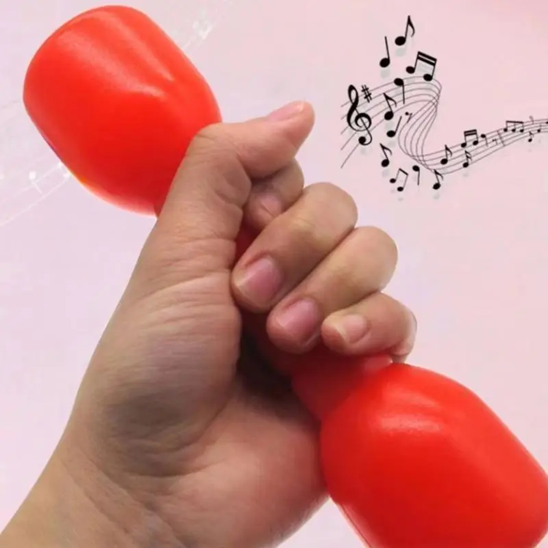 Niños Plaza plástico Dumbbells Home Gym Ejercicio Barra Barra Niños Ejercicio Fitness Pesos para niños Equipo