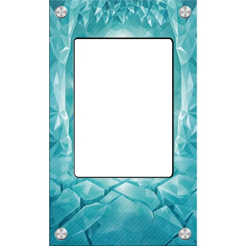 Art Display for Pokemon Empoleon Card PTCG Keychain Anime Game Collectibles Anime Merchandise Acrylic Protective CaseToys Gift