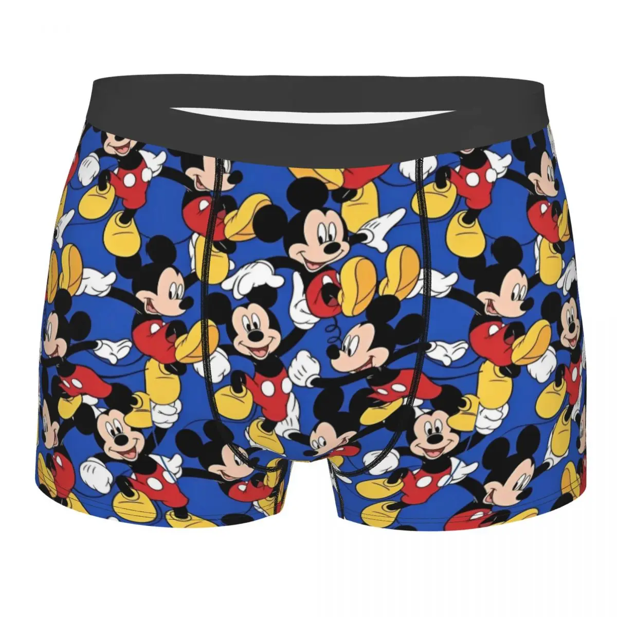 Mickey Mouse Men Boxer Briefs Comfortable Underwear Underpants