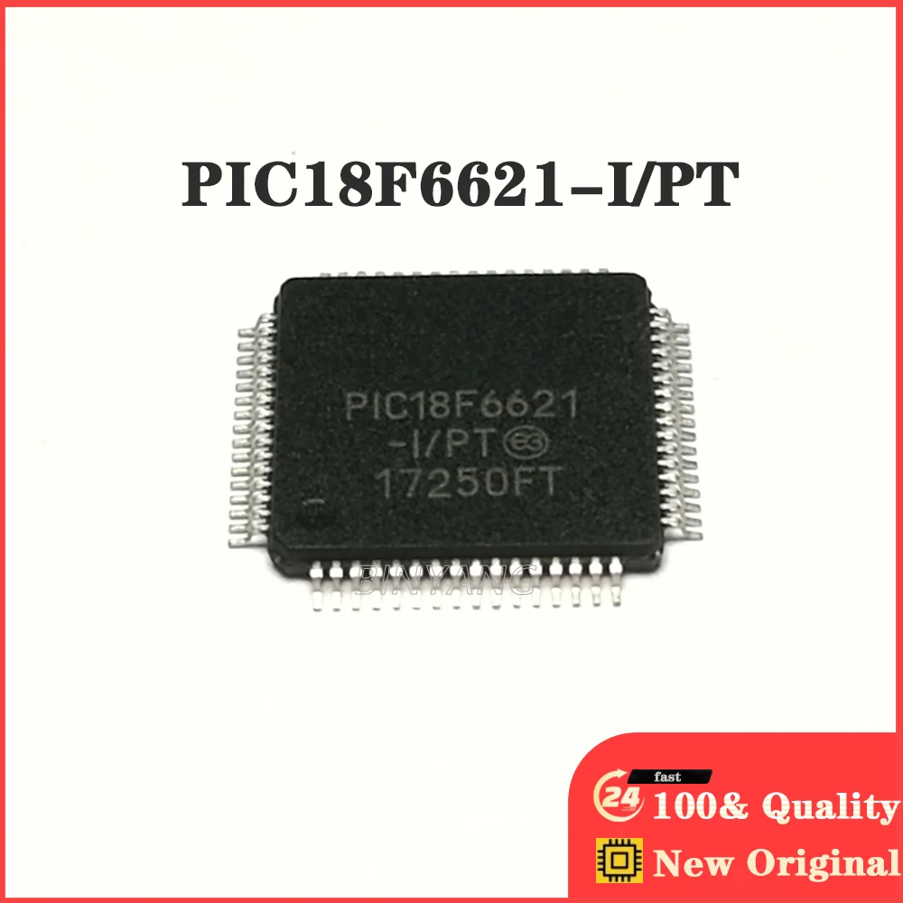 

1 шт./лот PIC18F6621-I/PT PIC18F66 TQFP64 новые оригинальные электронные компоненты IC