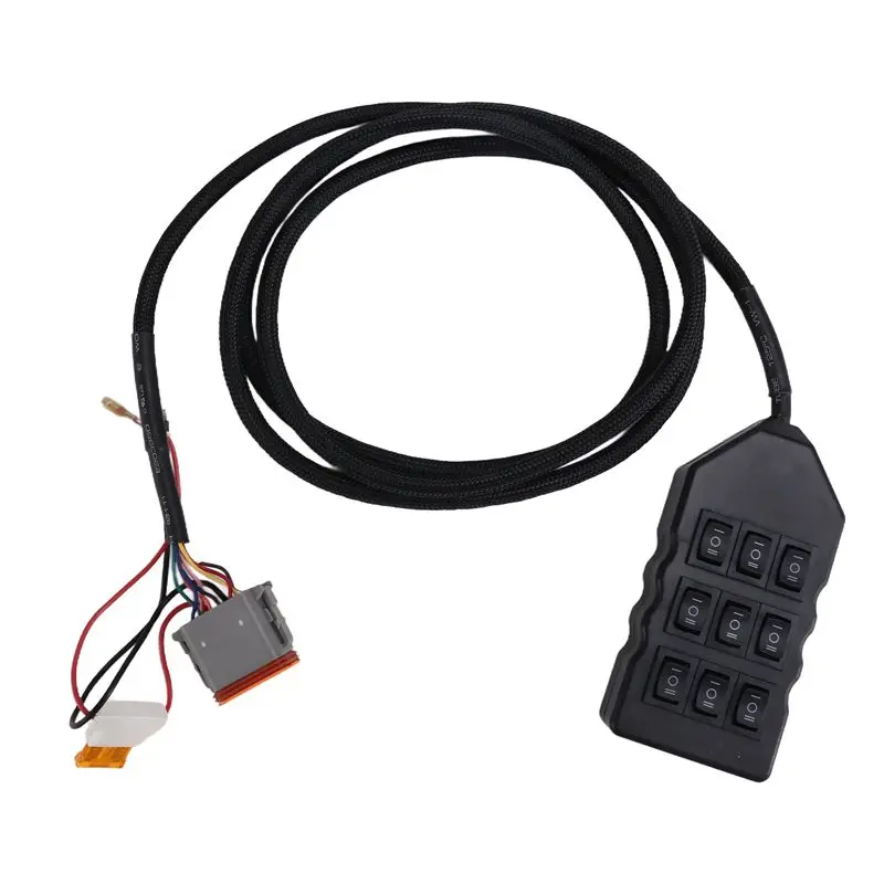 

AB16-9 Button Handle Solenoid Valve Controller 8-Corner Solenoid Valve Remote Controller For SMV-02 AA-VU8