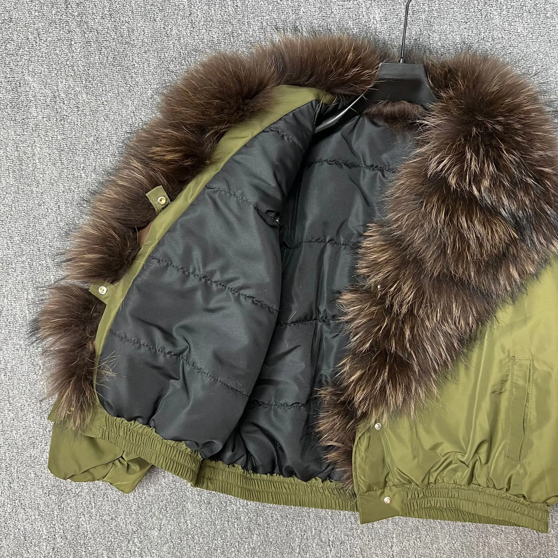 

Зимняя модная женская утепленная хлопковая куртка с меховым воротником, универсальная теплая свободная короткая куртка