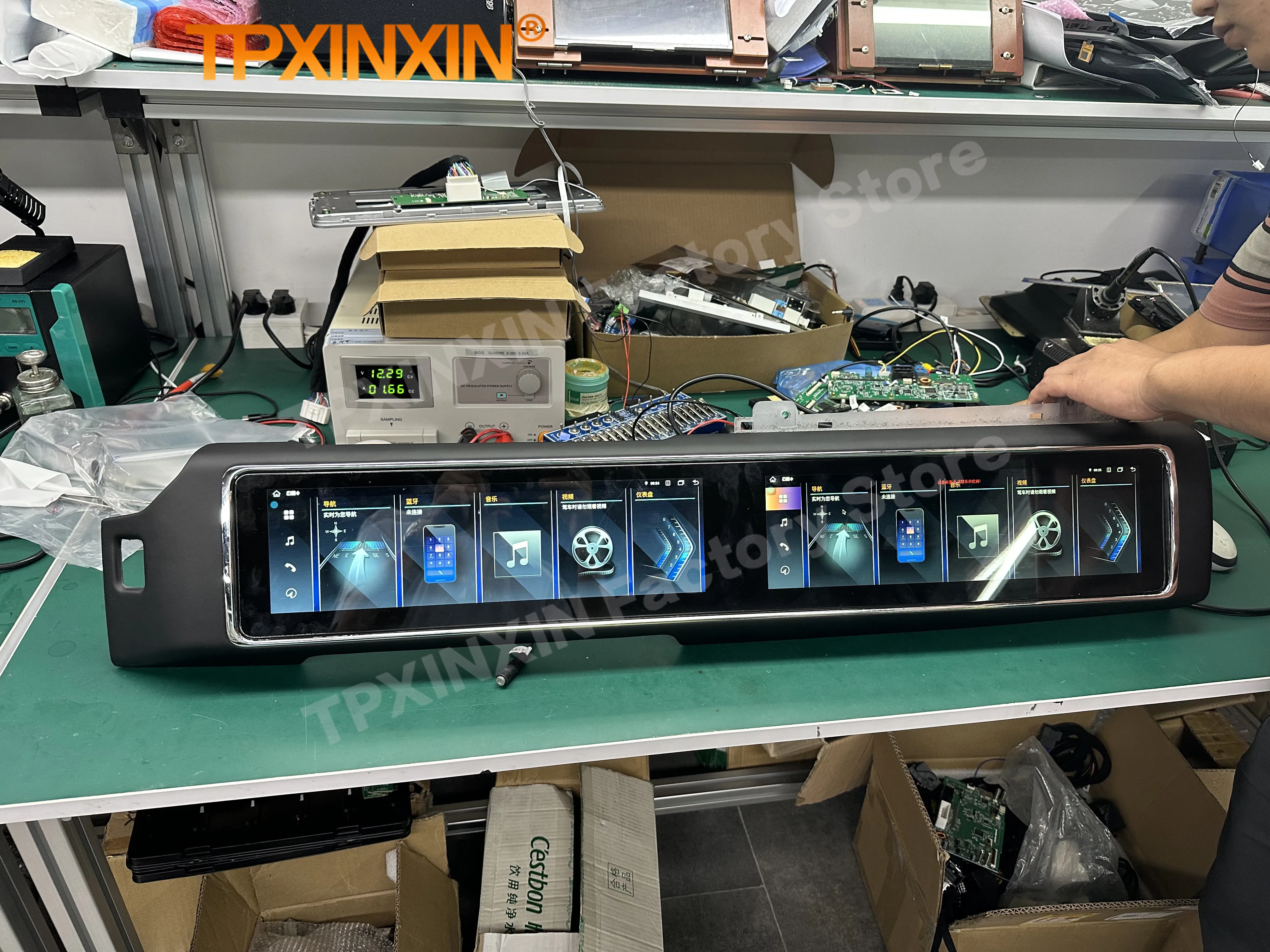 Autoradio mit Android Automotive Multimedia für Land Rover Range Rover Vogue L405 2013-2019 GPS Navi Stereo Receiver Head Unit