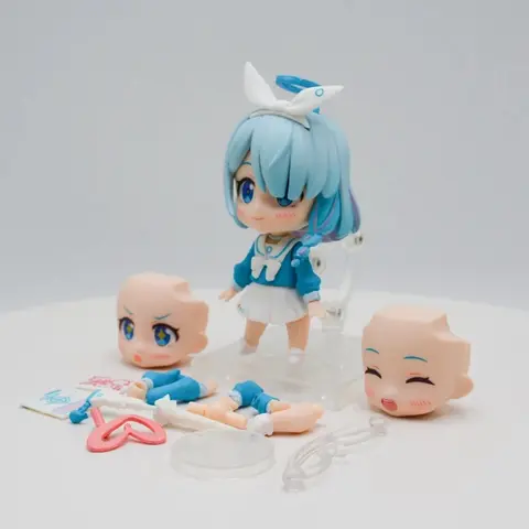 10 cm blå arkiv-animefigur #2245 Arona actionfigur kawaii Arona PVC-samlingsmodell docka leksaker dekorationer födelsedagspresenter 10 best sales neko bågfigur - №5