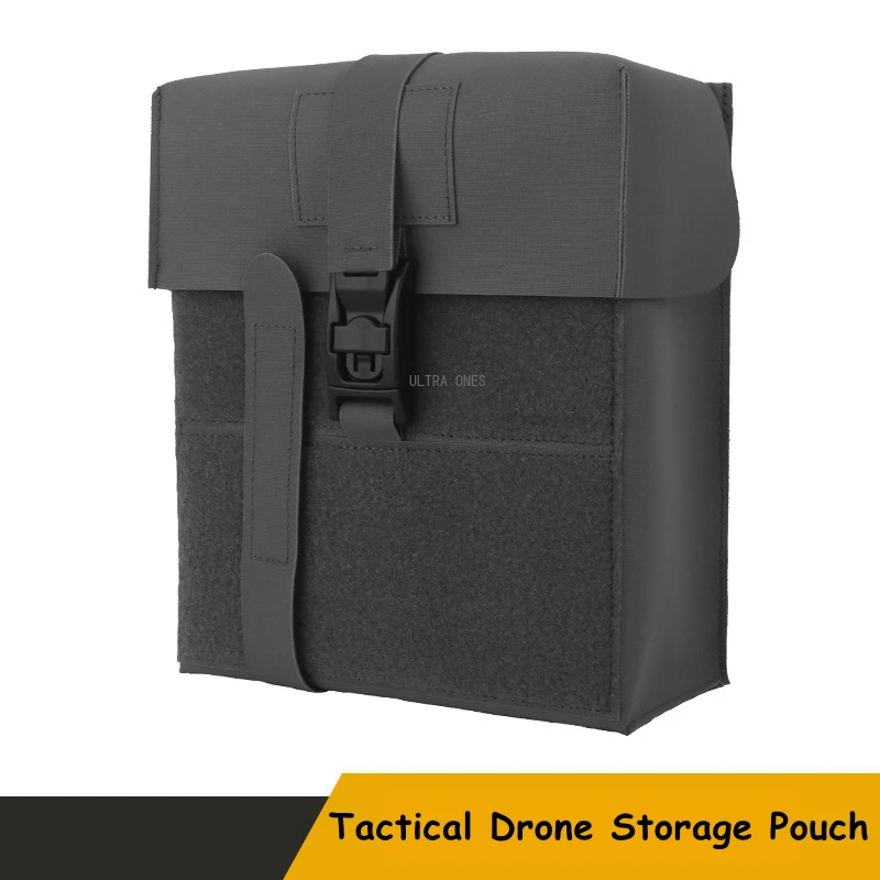 Outdoor Tactical Drone Storage Pouch Quick Deployment MOLLE Storage Bag Plate Carrier Accessories Tactical Protection Bag