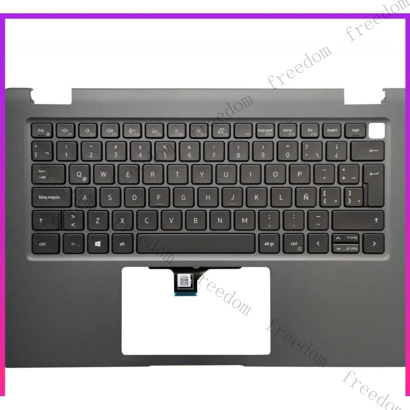HTS  NEW For Dell Latitude 3440 3450 Latin Spanish Keyboard Palmrest Cover 0R2DCD