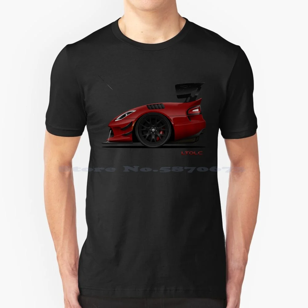 Vipr Acr-Red T Shirt 100% Cotton Tee To Viper Viper Rt10 Viper Acr Latetedanslecul Ltdlc