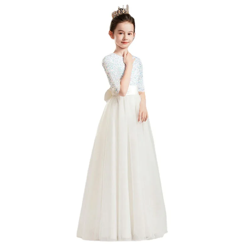 Evening Dresses for Girls From 8 to 12 Years Old First Communion Dresses for Formal Occasions Flower Girl Dress Ball Gown Party