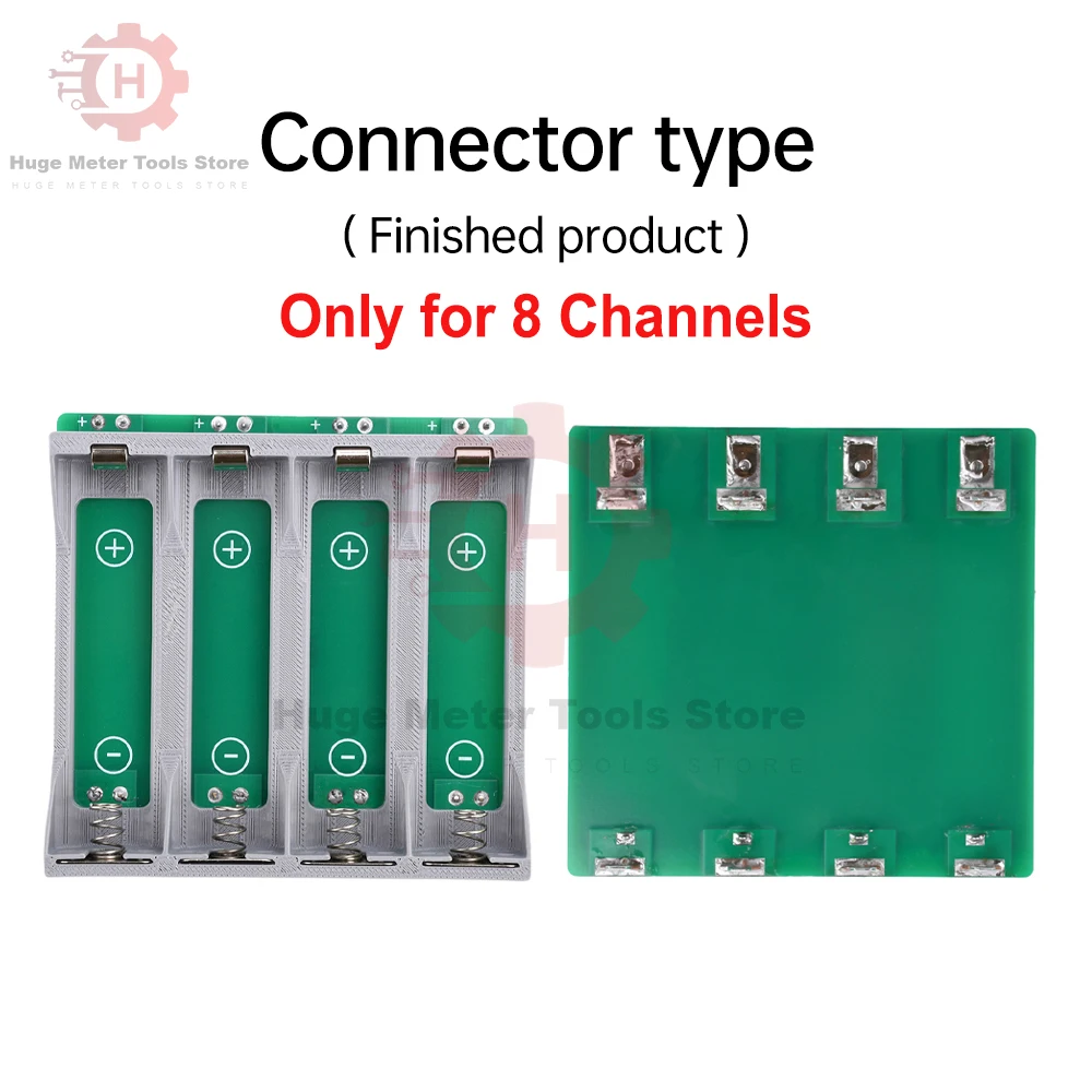 18650 Lithium Battery Capacity Tester Module 4*21700 Power Detector Tester Module Type-C Battery Test Stand for 4/8 Channels