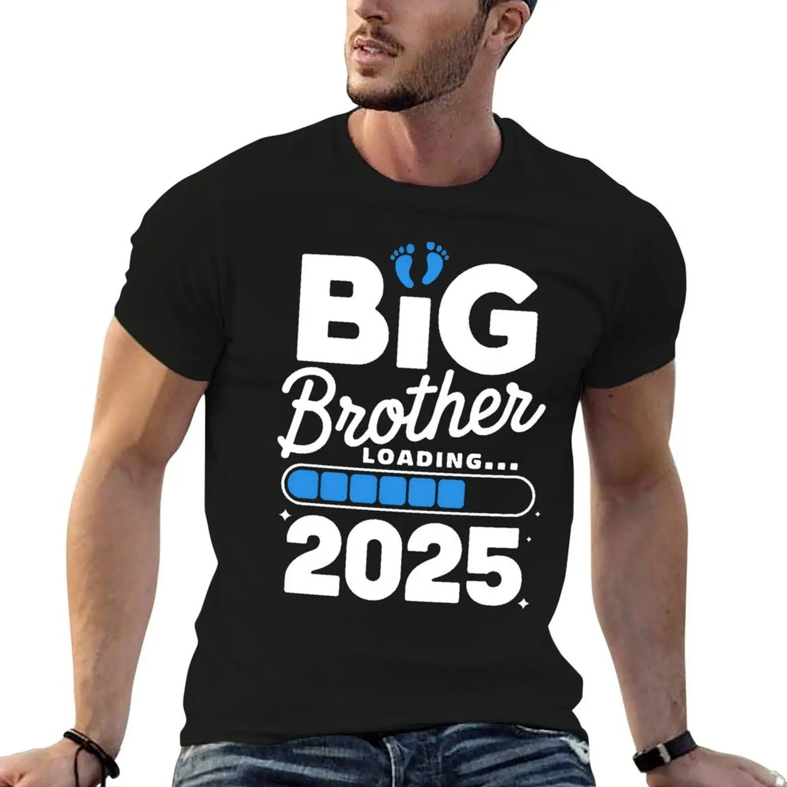 Big brother loading 2025 funny daughter - son T-Shirt