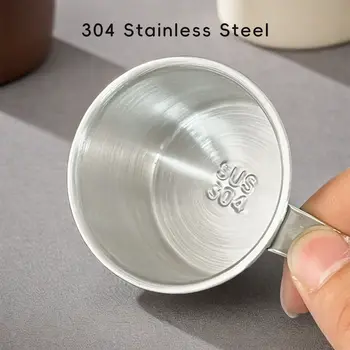 WORTHBUY 304不鏽鋼兒童迷你可愛水杯,附把手,加厚防燙,可盛裝牛奶、咖啡等飲品 10 最佳銷售 兒童馬克杯 - №9