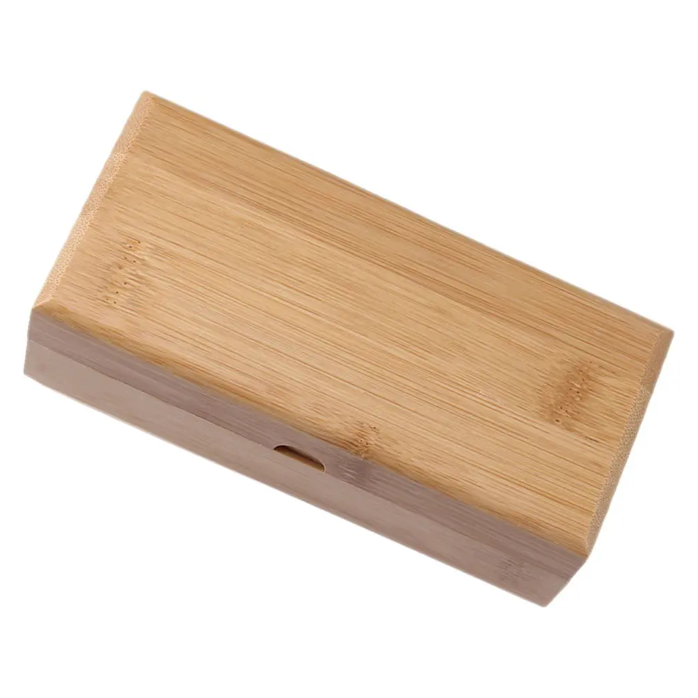 

Футляр для солнцезащитных очков из натурального дерева, высококачественный компактный держатель для хранения очков на каждый день, креативный и простой дизайн