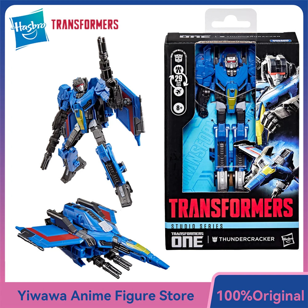 

Оригинальная новая фигурка Hasbro Transformers ONE Studio Series Thundercracker, 13 см, класс Deluxe, модель игрушки
