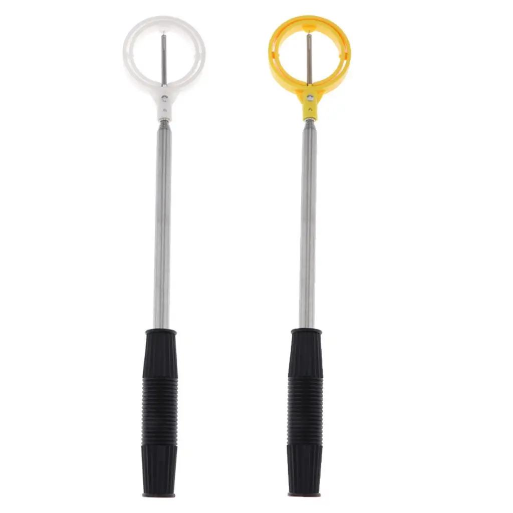 Stainless Steel Golf Ball Retriever Telescopic 8 Sections Picker Device Compact Carry for Golf Practice
