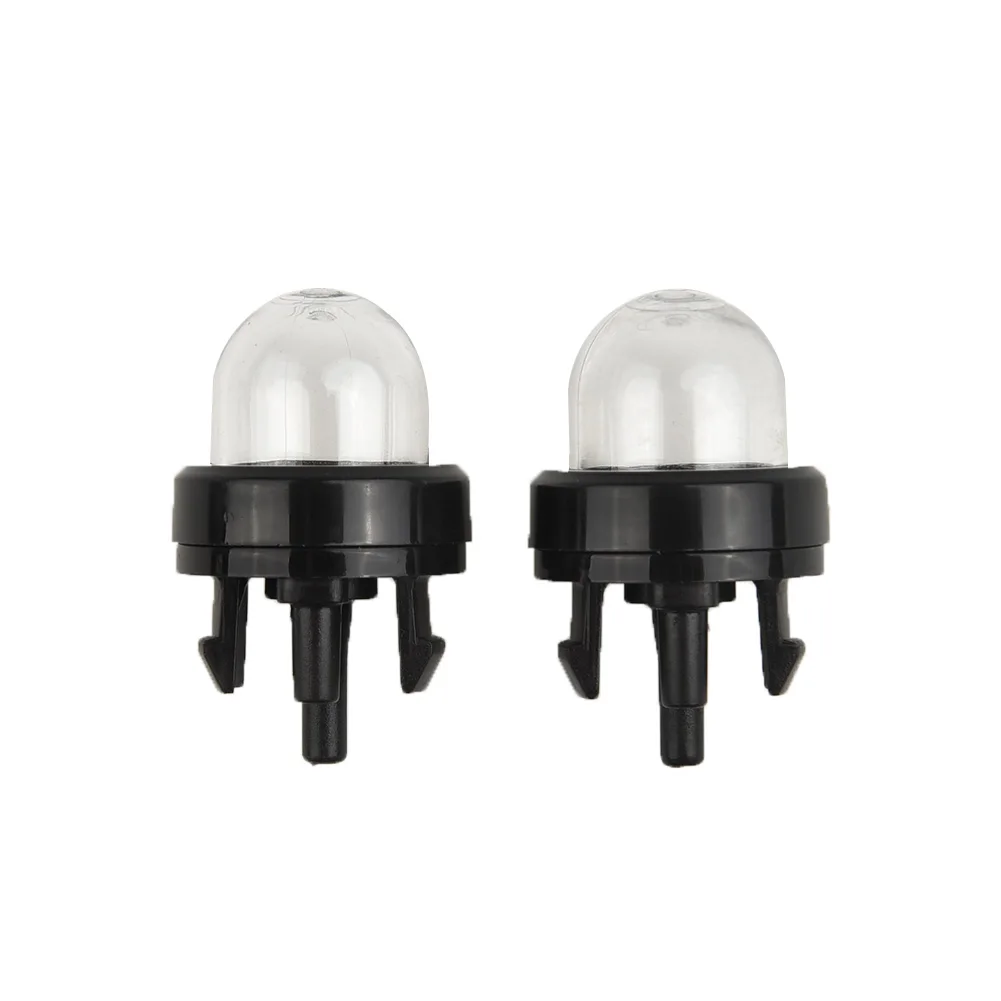 2 Pack Snap-in Fuel For Primer Bulbs for Carburetor Engine Equipment Replacement Part for Blower Chainsaw Tools
