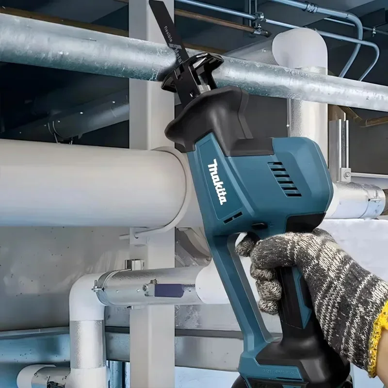 

Makita DJR189 Brushless Electric Reciprocating Saw Cordless Rechargeable Wood Metal Cutting Saw Portable Power Tool