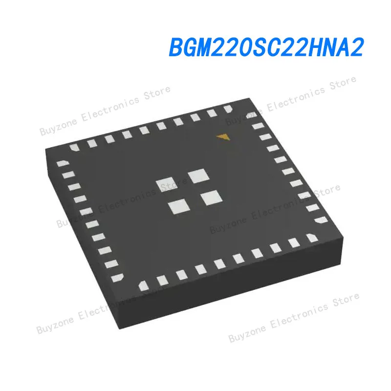 

BGM220SC22HNA2 Bluetooth v5.2 Transceiver Module 2.4GHz ~ 2.4835GHz Integrated, Chip Surface Mount