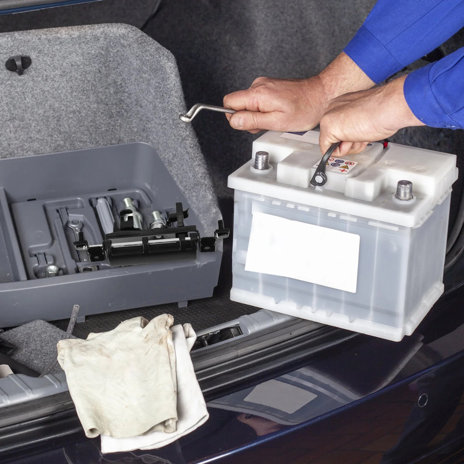 

Car Rear Trunk Handle Replacement Automotive Trunk Door Handle Durable Secure Fit For Vehicle Long Lasting Use