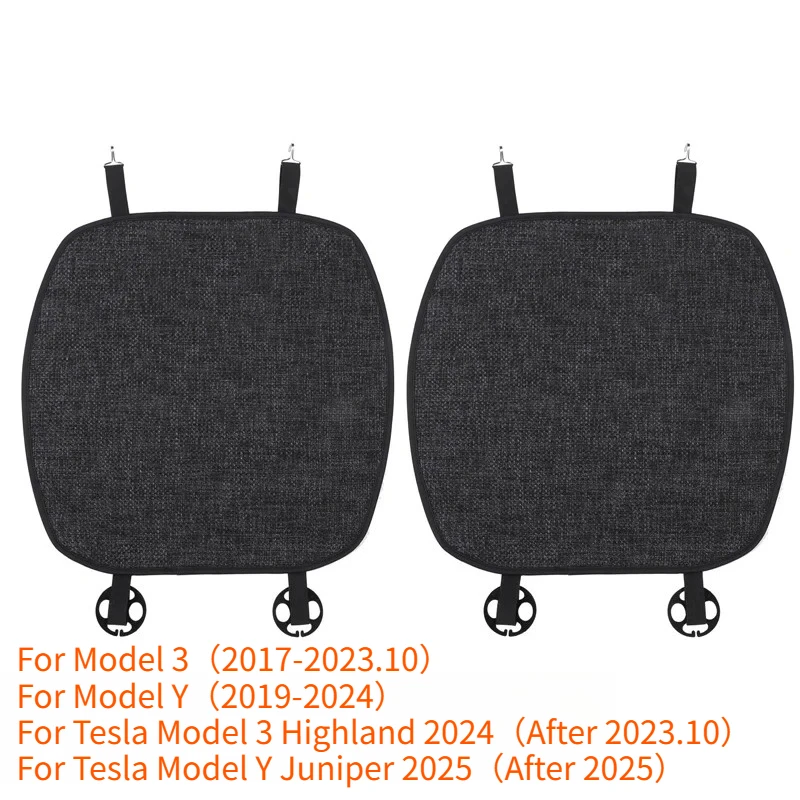 Front Flax grey 2pcs