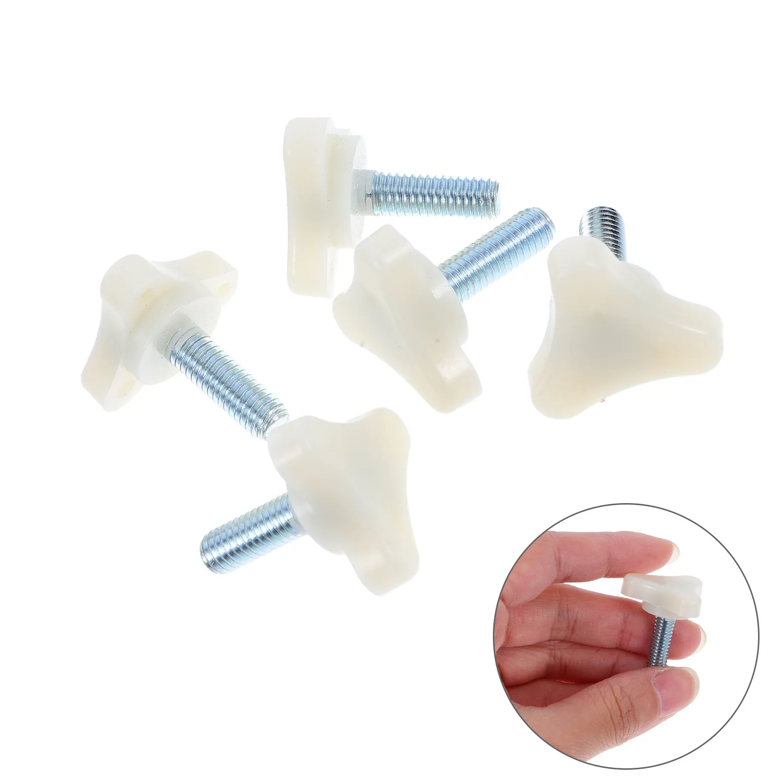 5Pcs Mannequin Stand Fixing Hardware Stabilizer Screws for Half Body Mannequins Clothing Store Display Secure Locking