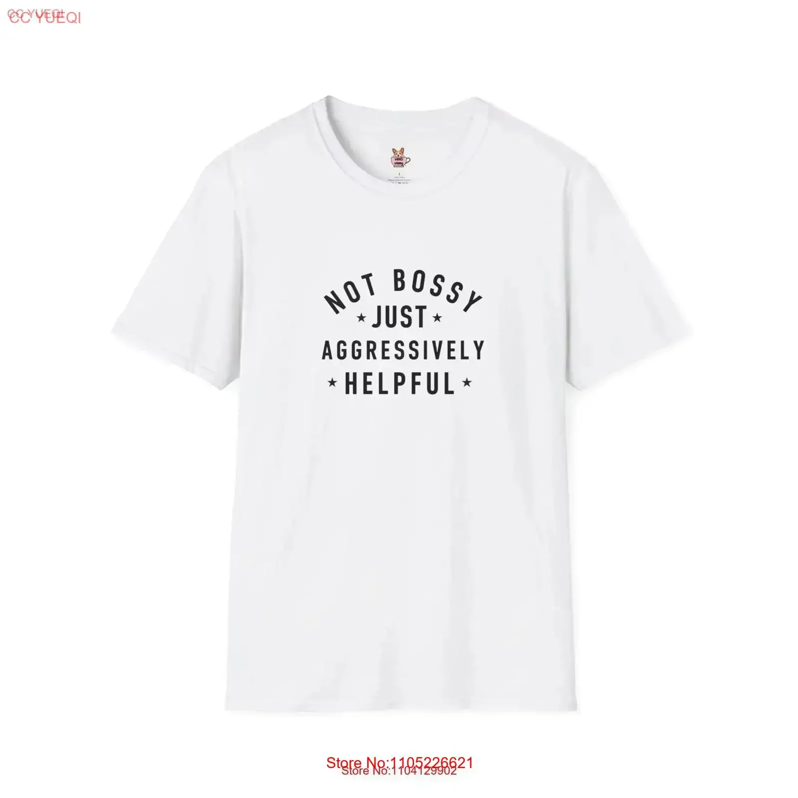 Not Bossy Just Aggressively Helpful T Shirt Party Fun Birthday Christmas Father's Mother's Day Daughter vintage Washed
