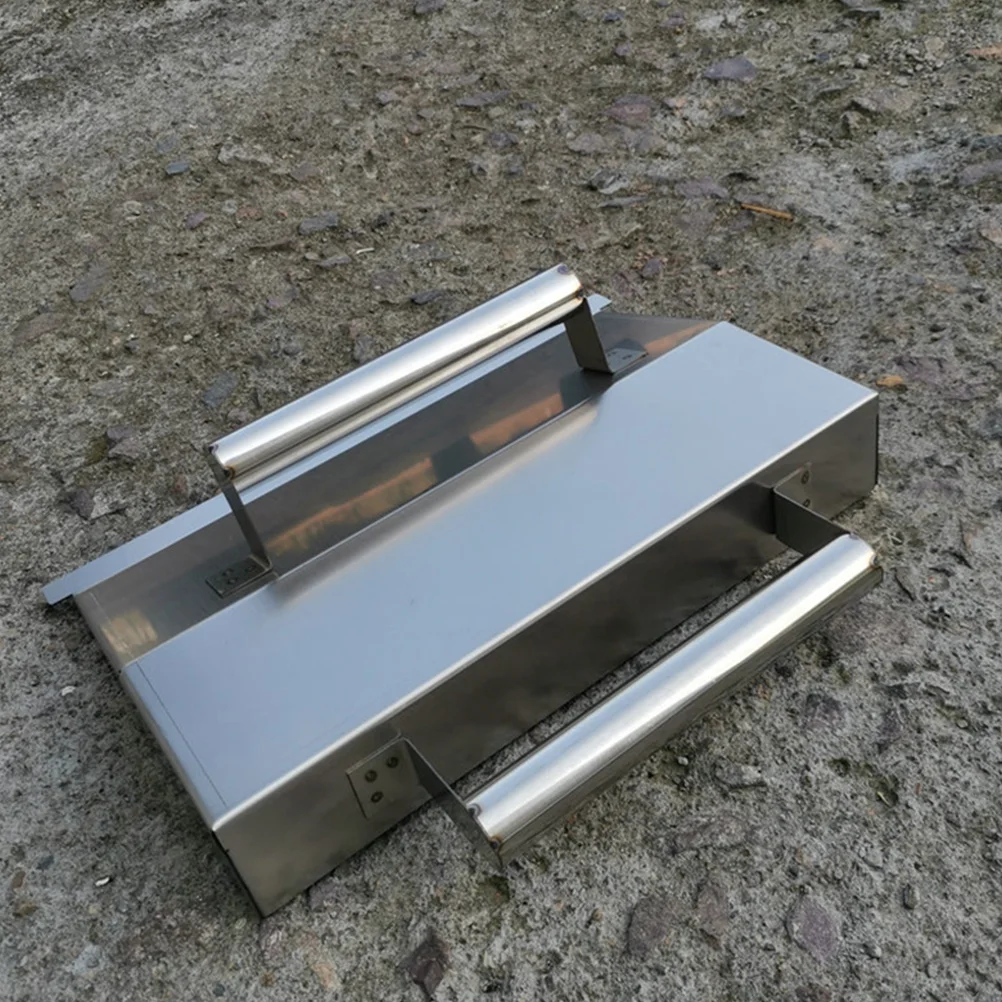 

Plastering File 323x200x50mm Stainless Steel Cement Tool Concrete Trowel Lightweight Rust Proof Wall Repair