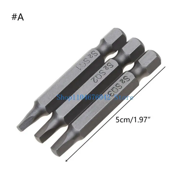 5asd Square Drill Bit Set with Heads Square Screwdriver Bit Power Tool